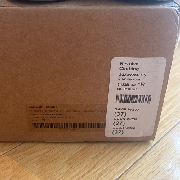 Golden Goose women’s superstar sneakers denim - Picture 4 of 4